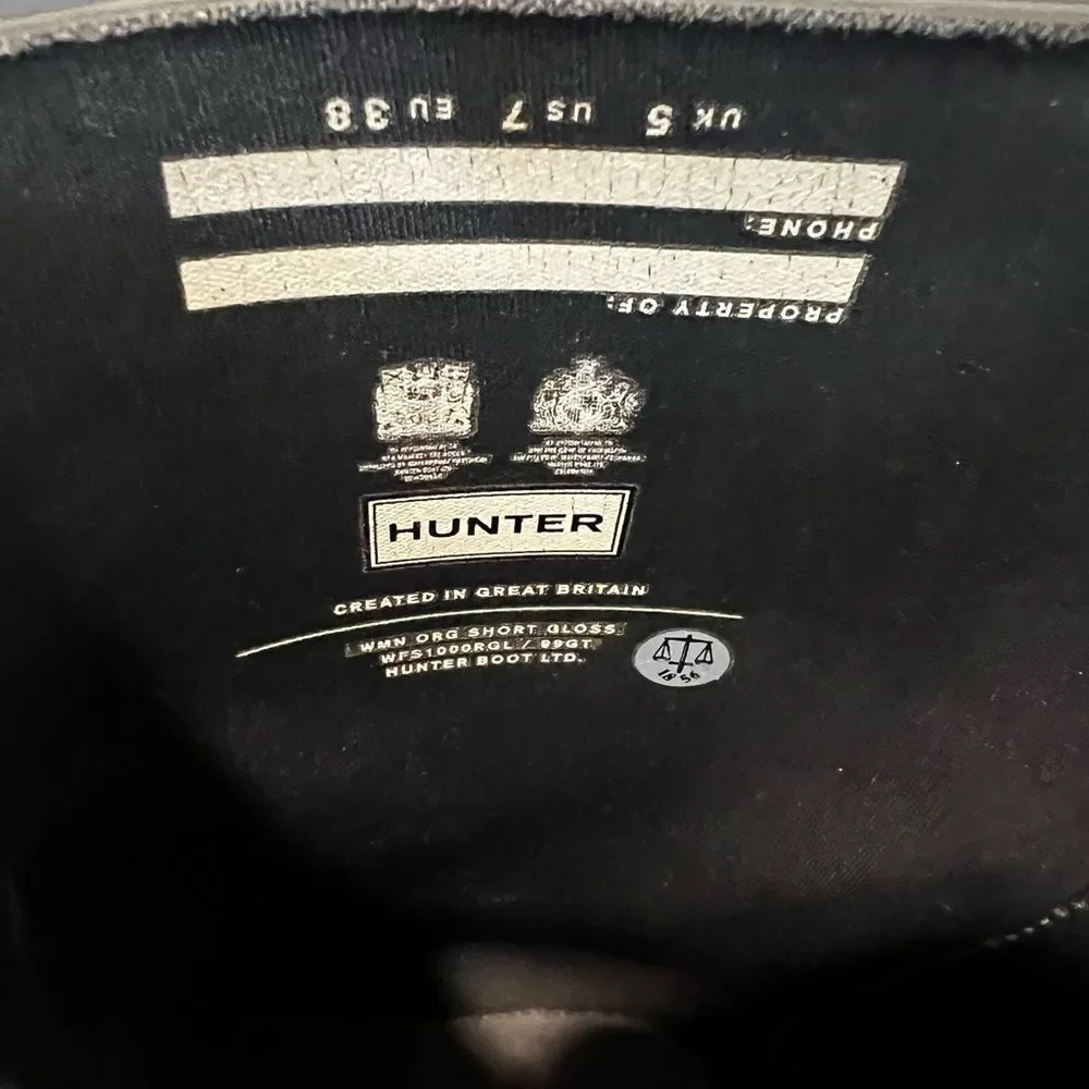 Hunter Original Short Gloss Rain Boots
